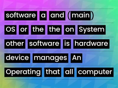 Operating Systems