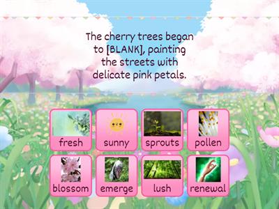 Spring Vocabulary