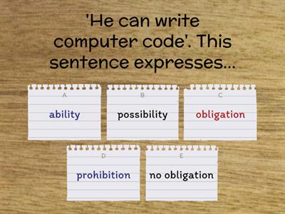 New Pulse 4 - INTERMEDIATE 2 - Unit 6 - SB p. 62 - Modals of ability/ possibility/ obligation/ prohibition