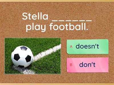 Present Simple (affirmative, negative)