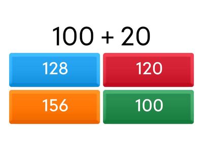 Calcoli veloci oltre il 100