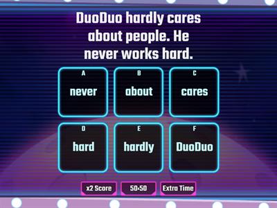 爱之初Adverbs - Gameshow 