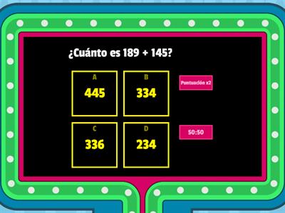 REFORZANDO LAS OPERACIONES BASICAS 5TO