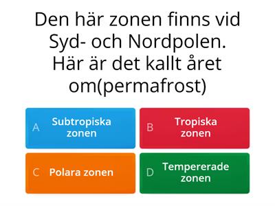 Geografi - jordens klimat och natur