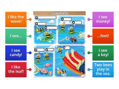 Oxford phonics 3 Unit 5 ee ea Bees in the Sea