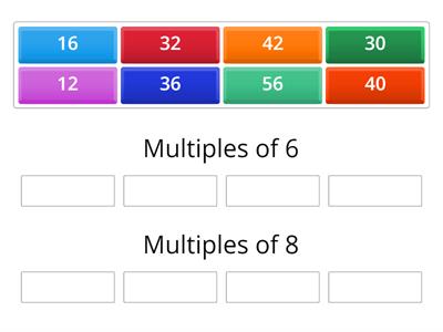 multiples of 6 and 8