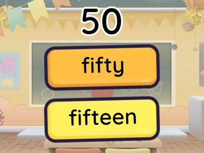 Numbers from 1 to 100