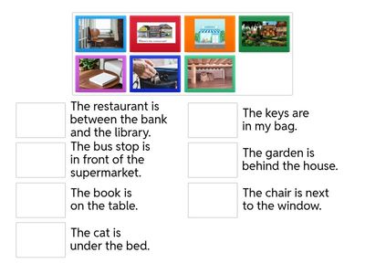 Prepositions of place