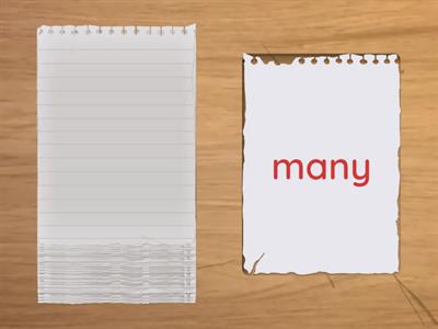 Jolly Phonics Tricky words- Senior Infants