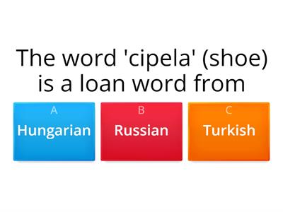 Origin of Croatian words
