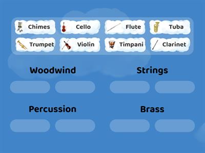 Instruments of the Orchestra Match