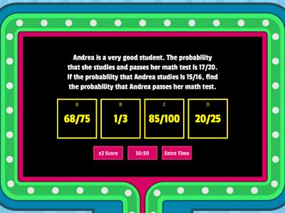 Statistics Gameshow