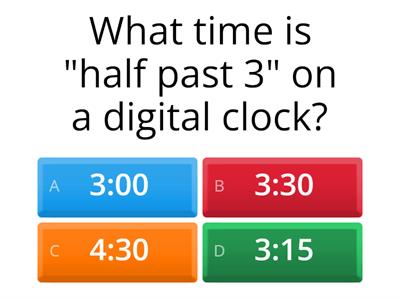 TIme quiz