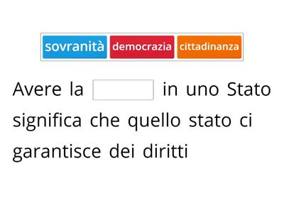 Attività 1 Stato e Cittadinanza