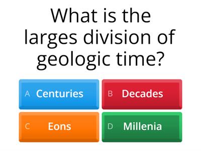 Geology Quiz