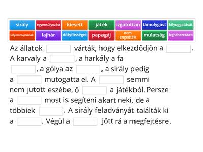 A sirály a király? Szűkül a kör 