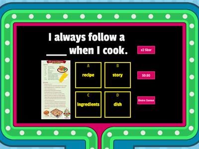 COOKING VERBS