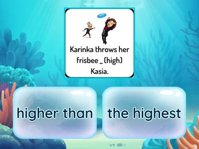 Comparative and superlative-qstn