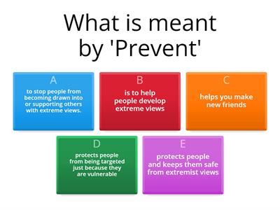 PREVENT - Radicalisation & Extremism