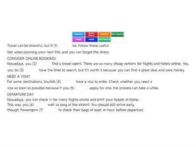 UNIT 10A / WORLD ENGLISH II - MODALS FOR OBLIGATION AND NECESSITY