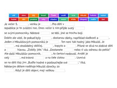 Mikuláš, čert a anděl