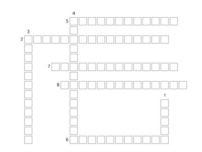 Alice in Wonderland Characters Crossword