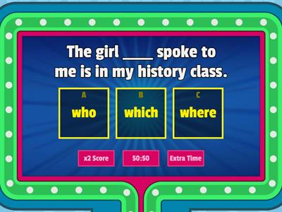 Pre-B1 | Relative Clauses
