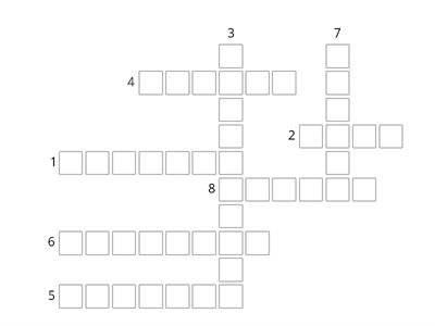 PARTS OF THE HOUSE! (Crossword)