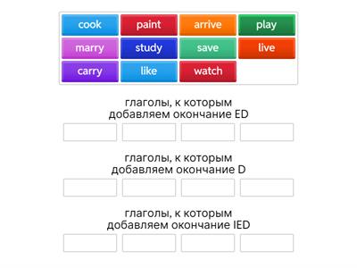 Past Simple "regular verbs"