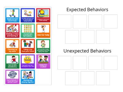 Expected vs Unexpected Behaviors