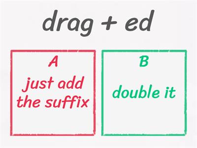 28. Double it or just add the suffix