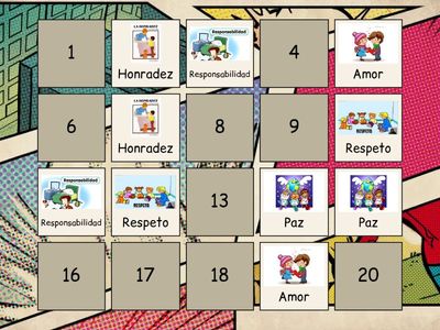 Valores por practicar