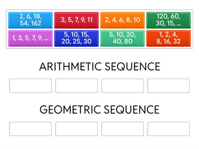 ARITHMETIC OR GEOMETRIC!