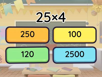 Multiplicação 4-5 ano