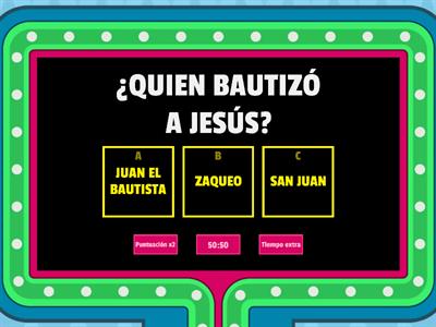 BAUTISMO DE JESÚS 