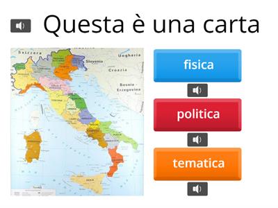 Le carte geografiche