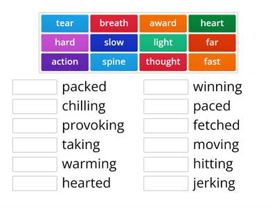 Compound adjectives - movies