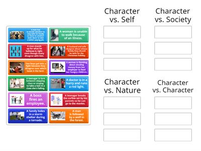 Types of Conflict - sort