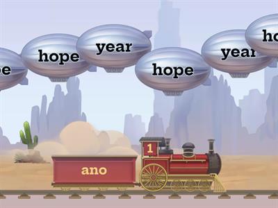 Verb hope + Vocabulary
