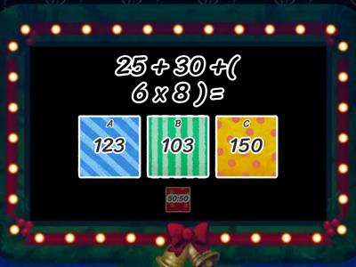  Operatoria combinada