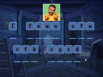 K  - Grade 4 QR Code Review Anagrams