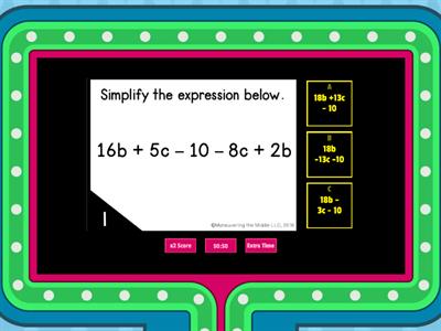 Simplify Expressions