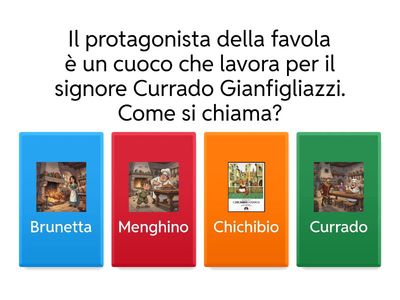 quiz sulla storia di Chichibio