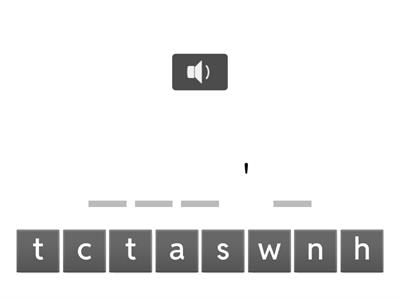 iStation Spelling 3rd challenge words