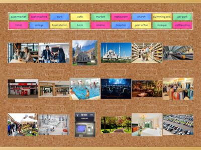 Local area - vocabulary