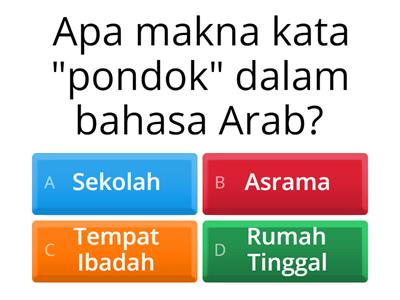 Menganalisis peran pesantren dalam dakwah Islam di Nusantara yang berorientasi pada pengembangan sumber daya manusia dan budayapesantren dalam dakwah Islam di Nusantara yang berorientasi pada pengembangan sumber daya manusia dan budaya