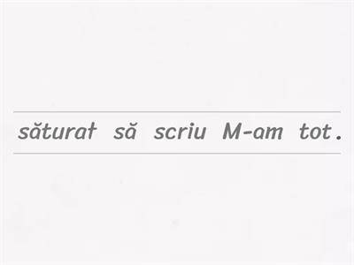  Modul conjunctiv - unjumble