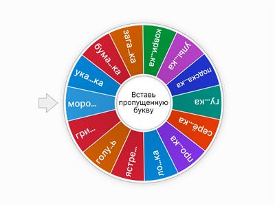 Правописание парных согласных