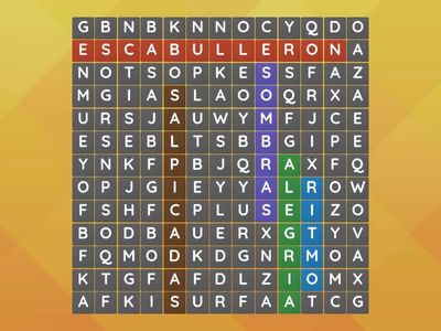 Vacabulario Algo bello tal vez