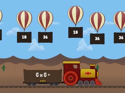 Tablas de multiplicar (6 - 9)